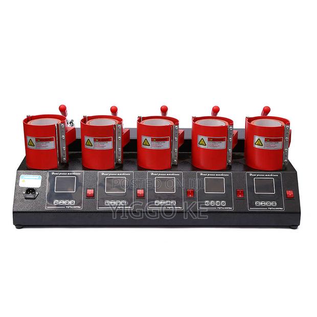 5 Station Mug Press – Reliable Efficient Mug Printing! - thumbnail 2