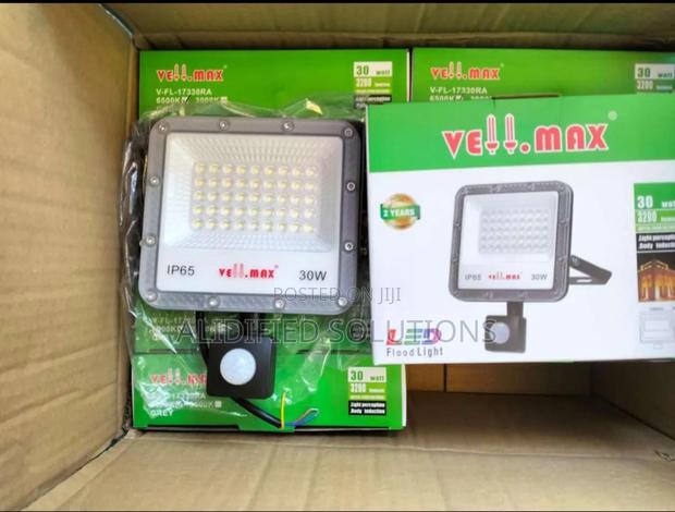 30w Velmax Floodlight With Motion Sensor