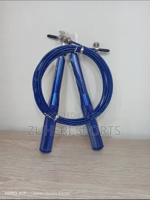 Heavy Duty Metallic Skipping Rope Speed Rope; Adjustable