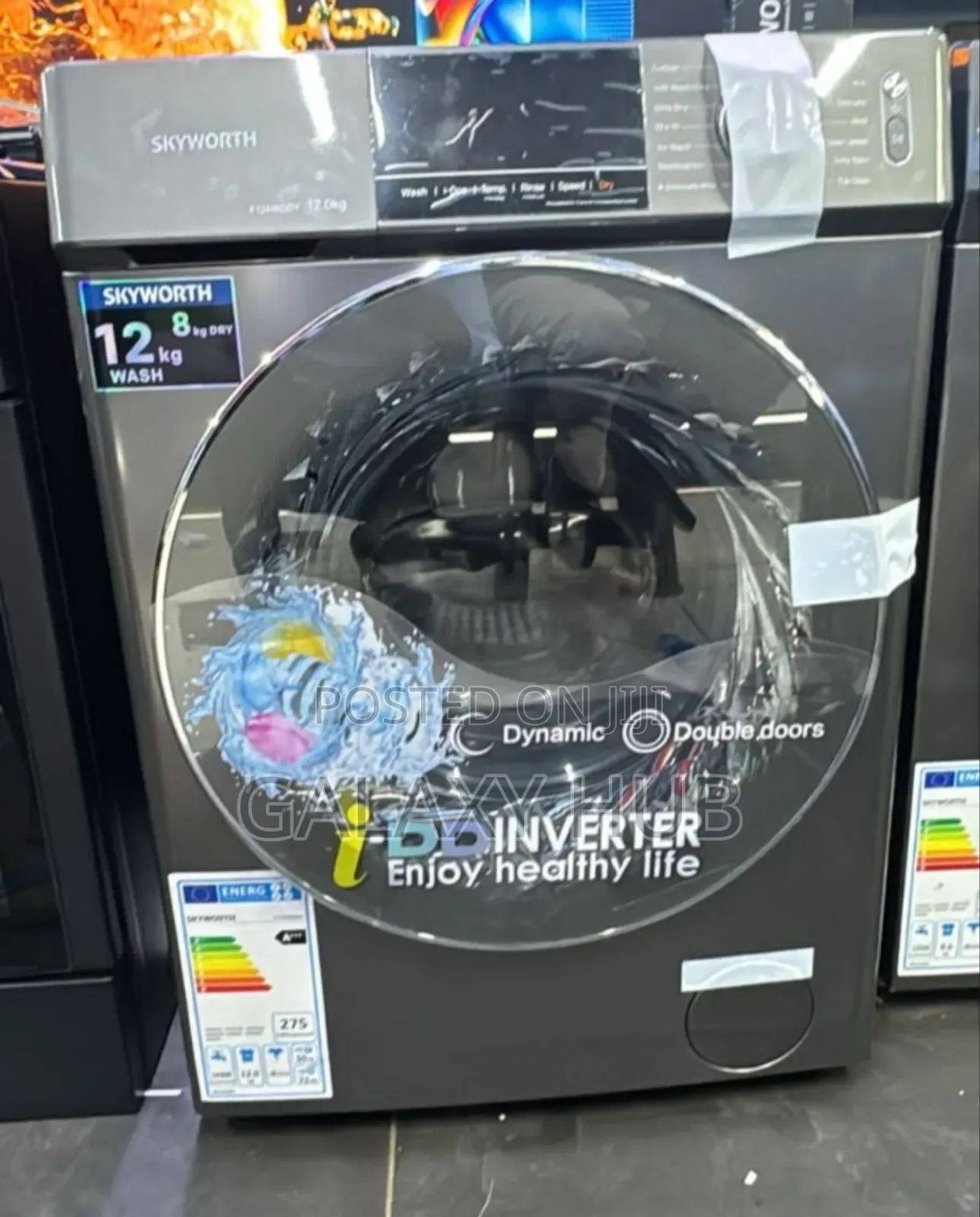 Skyworth 12kgs/8kgs Wash and Dry Full Auto Washing Machine