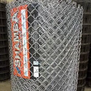 Galvanized Chainlink Barbed End