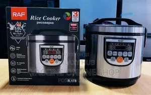 Raf Rice Cooker 
Capacity 5litres 
900 Watts