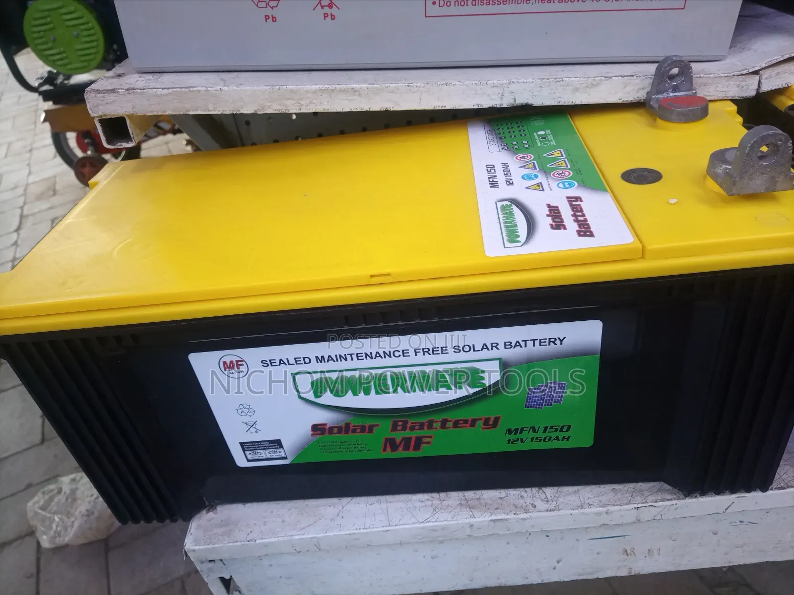 Powermate 150ah Solar Battery/Maintenance Free Battery