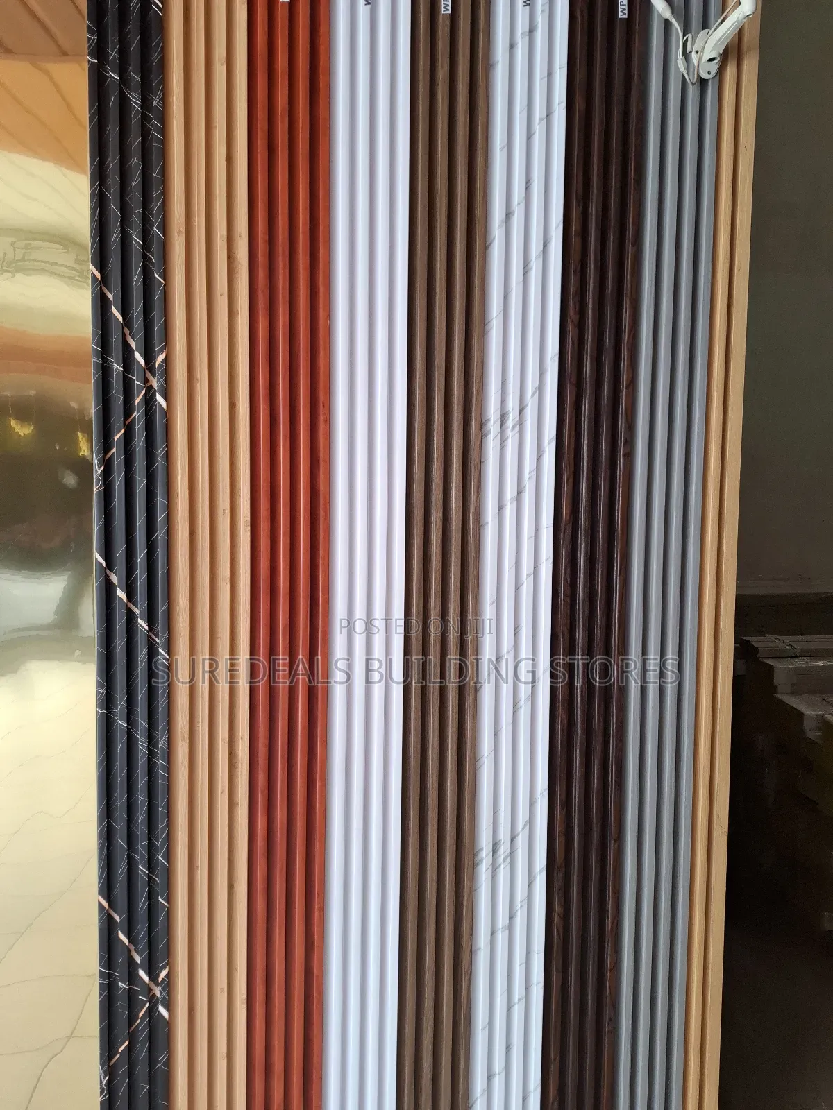 Flutted Wall Panels/WPC Pannels-17.5cm by 290cm
