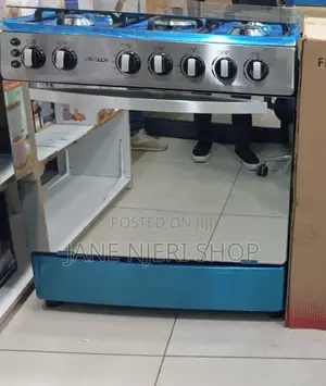 60*80 Unitech 5 Burner Freestanding Full Gas Cooker U/T