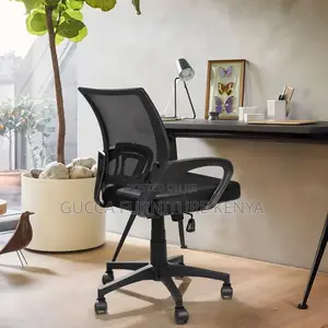 Office Chairs:Clerical Mesh Computer Desk Chair With Armrest