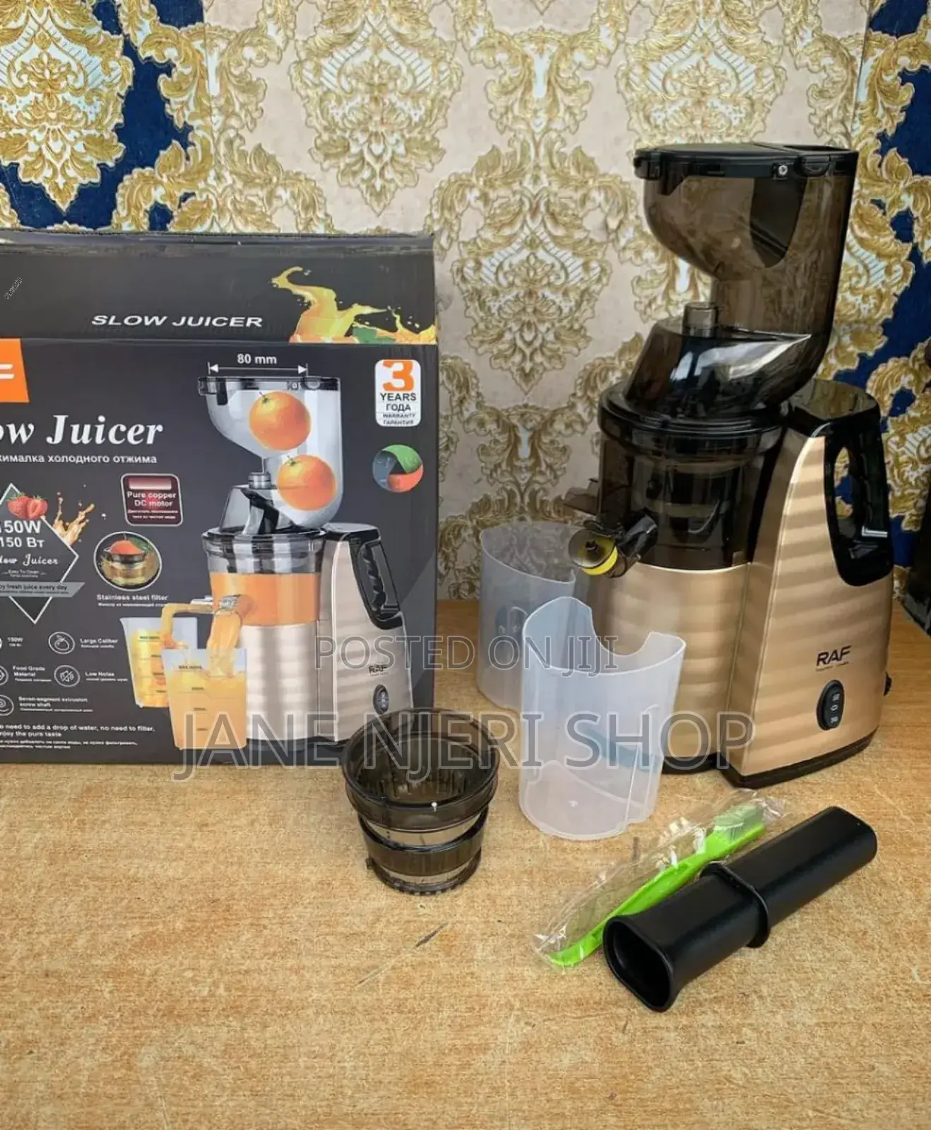 Raf Slow Juicer/150w/150bt R-05