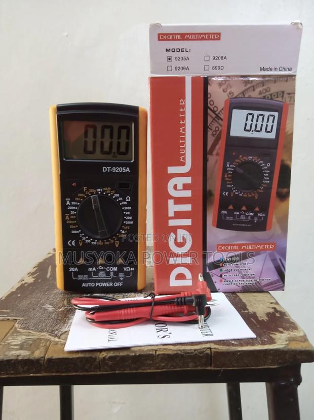 Digital Multimeter - main view