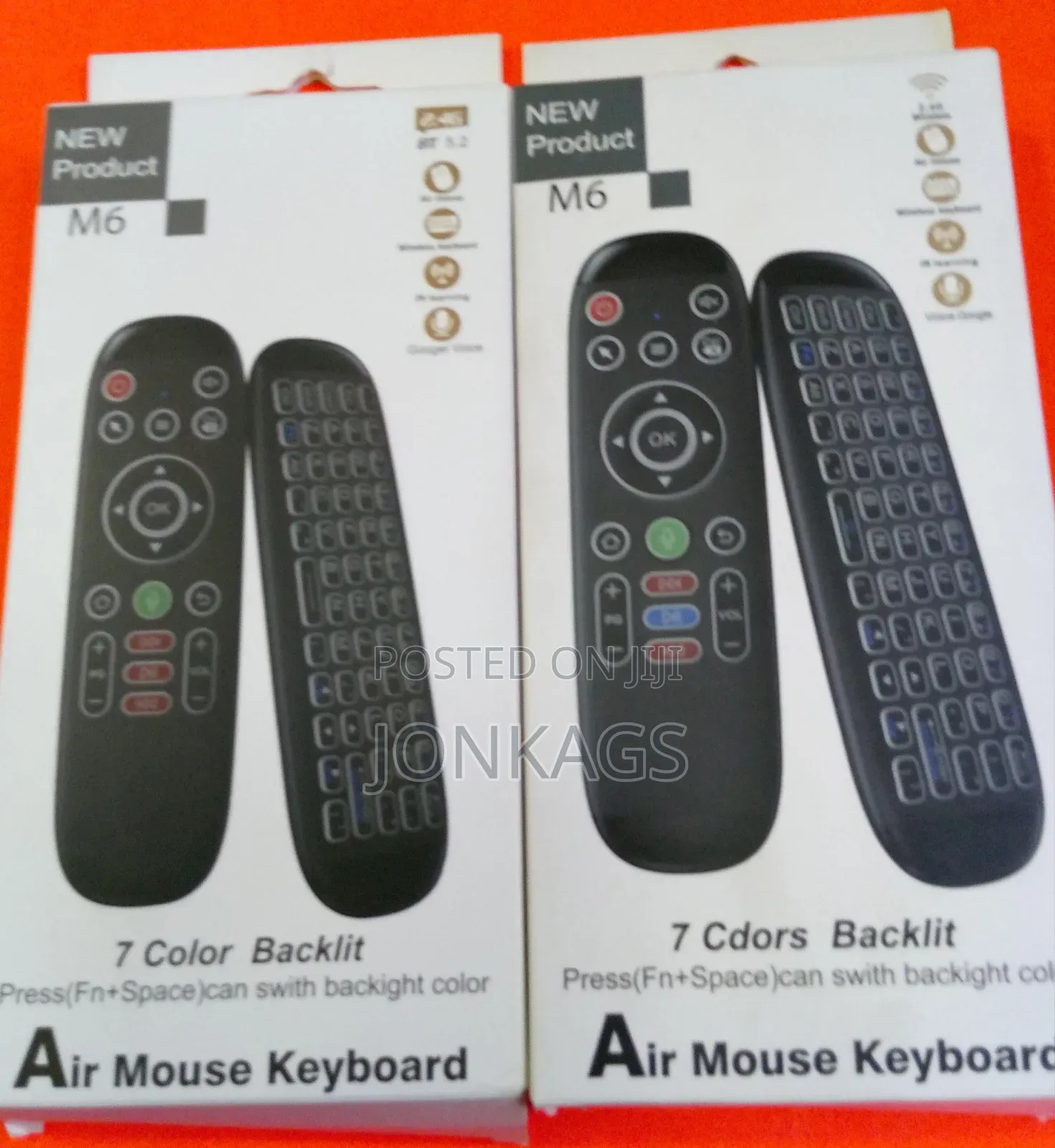 M6 Air Mouse and Keyboard for Smart TV ,Box , Android