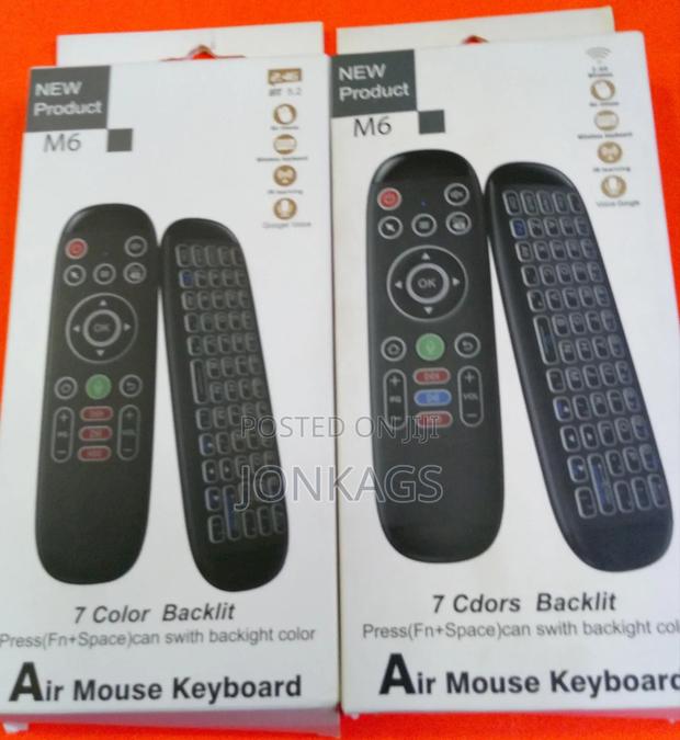 M6 Air Mouse and Keyboard for Smart TV ,Box , Android - thumbnail 3