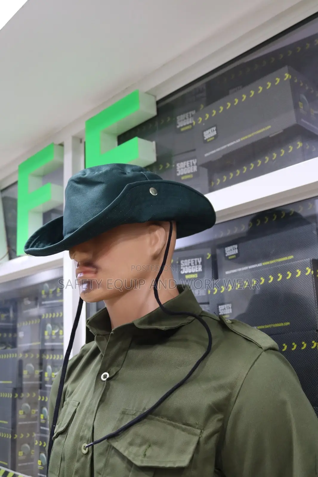 Safari Hat-dark Green