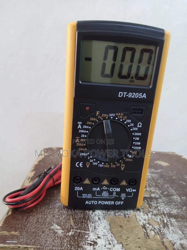 Digital Multimeter Heavy Duty AC/DC Tester Voltmeter . - main view