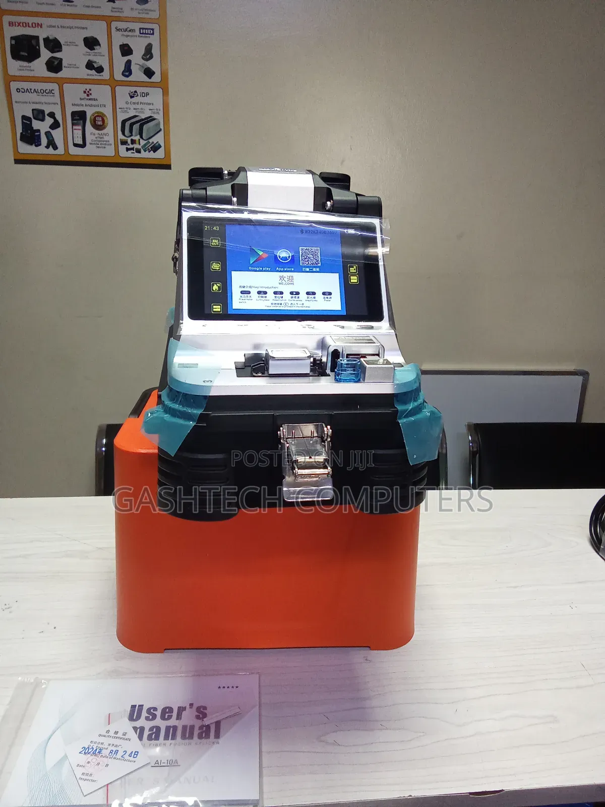 Automatic Fire Optical Fiber Fusion AI-10A SPLICING MACHINE'