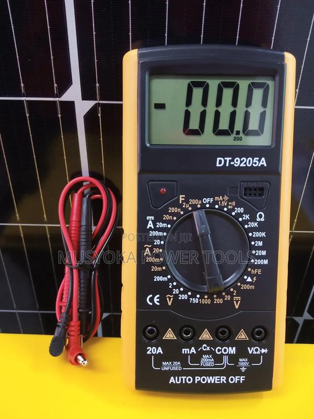 Digital Multimeter Yellow