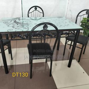 Executive White 4 Sitter Dinning Table DN-04 - thumbnail 2