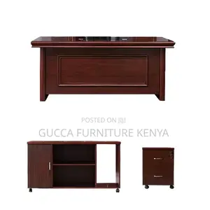 Office Tables:1400mm Scarlet Executive Desk With Drawers