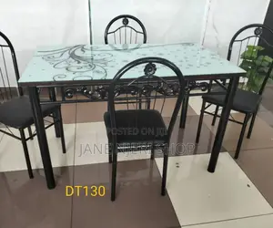 Executive White Dinning Table DN-04