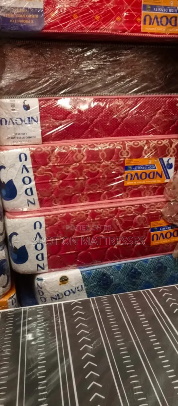 5by6 12inch High Density Quilted Mattresses.