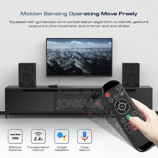 M6 Air Mouse and Keyboard for Smart TV ,Box , Android - thumbnail 4