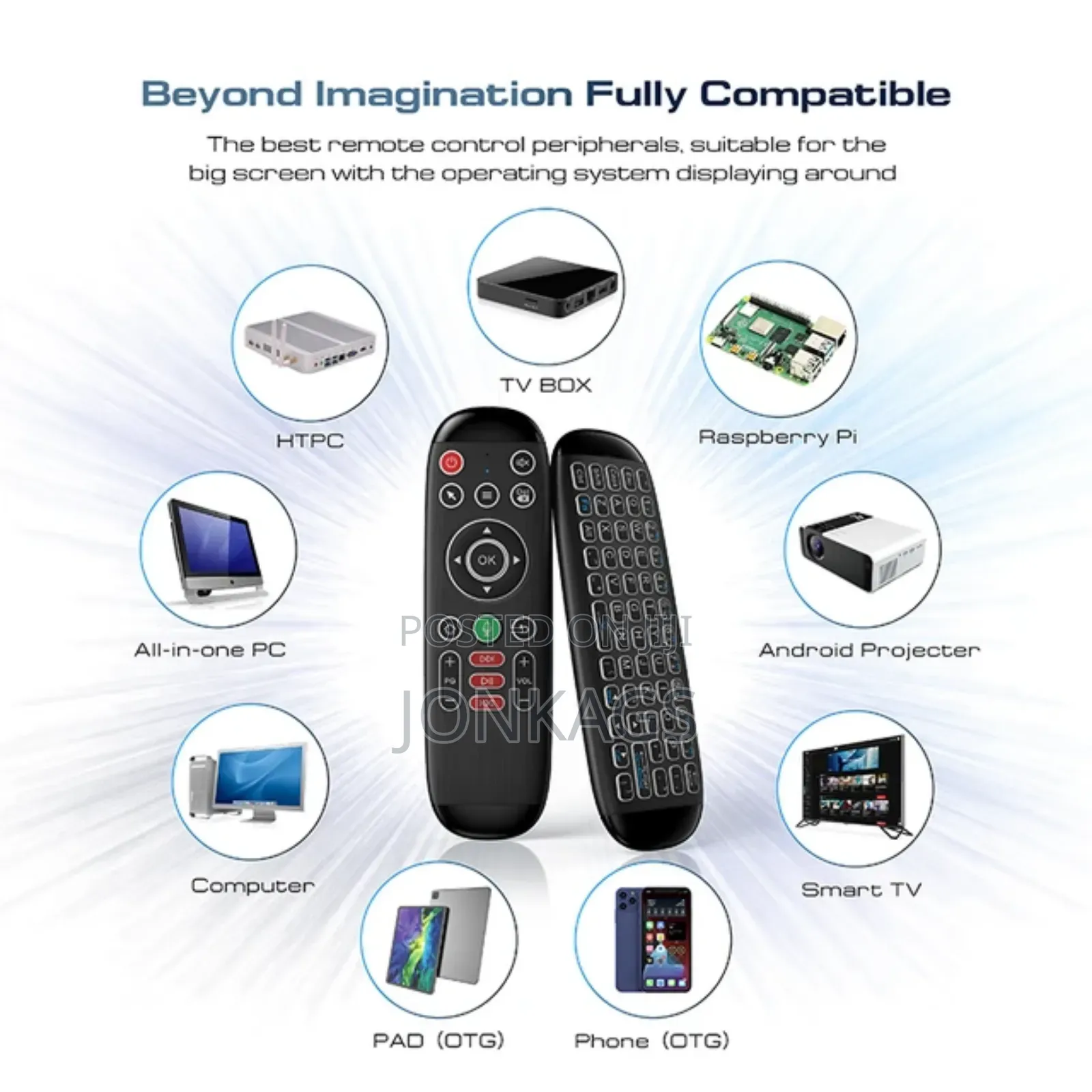 M6 Air Mouse and Keyboard for Smart TV ,Box , Android
