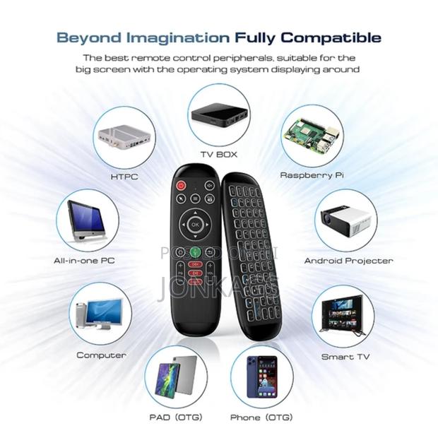 M6 Air Mouse and Keyboard for Smart TV ,Box , Android - thumbnail 6