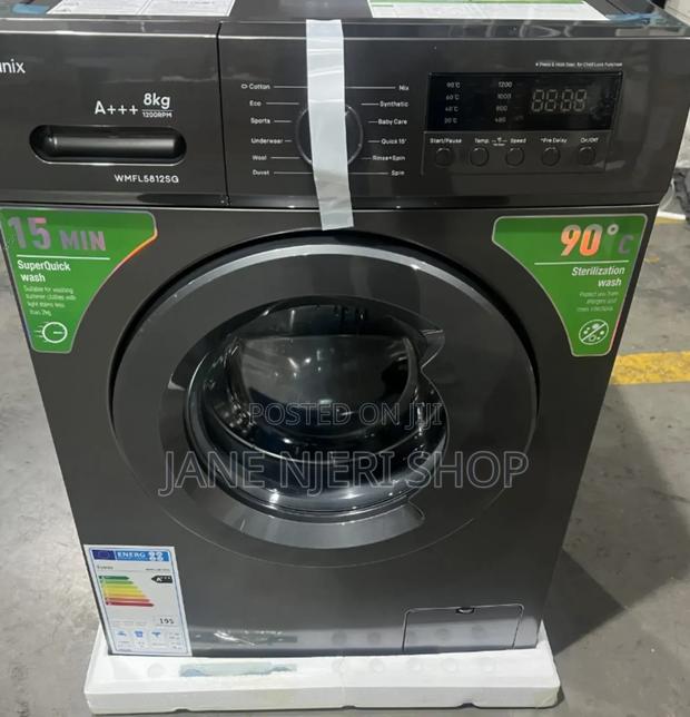 Syinix 8kgs Front Load Washing Machine SN/8KG