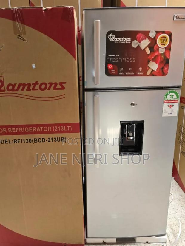 Ramtons RF/130- 213L 2 Door Direct Cool Fridge RT