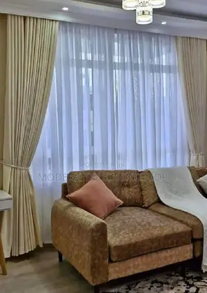 Warm Beige Linen Curtains
