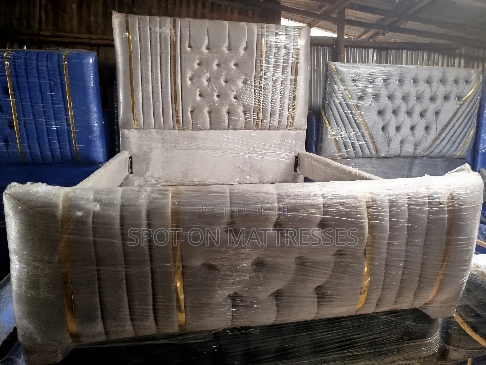 5by6 (Queen Size) Tufted Quality Beds.