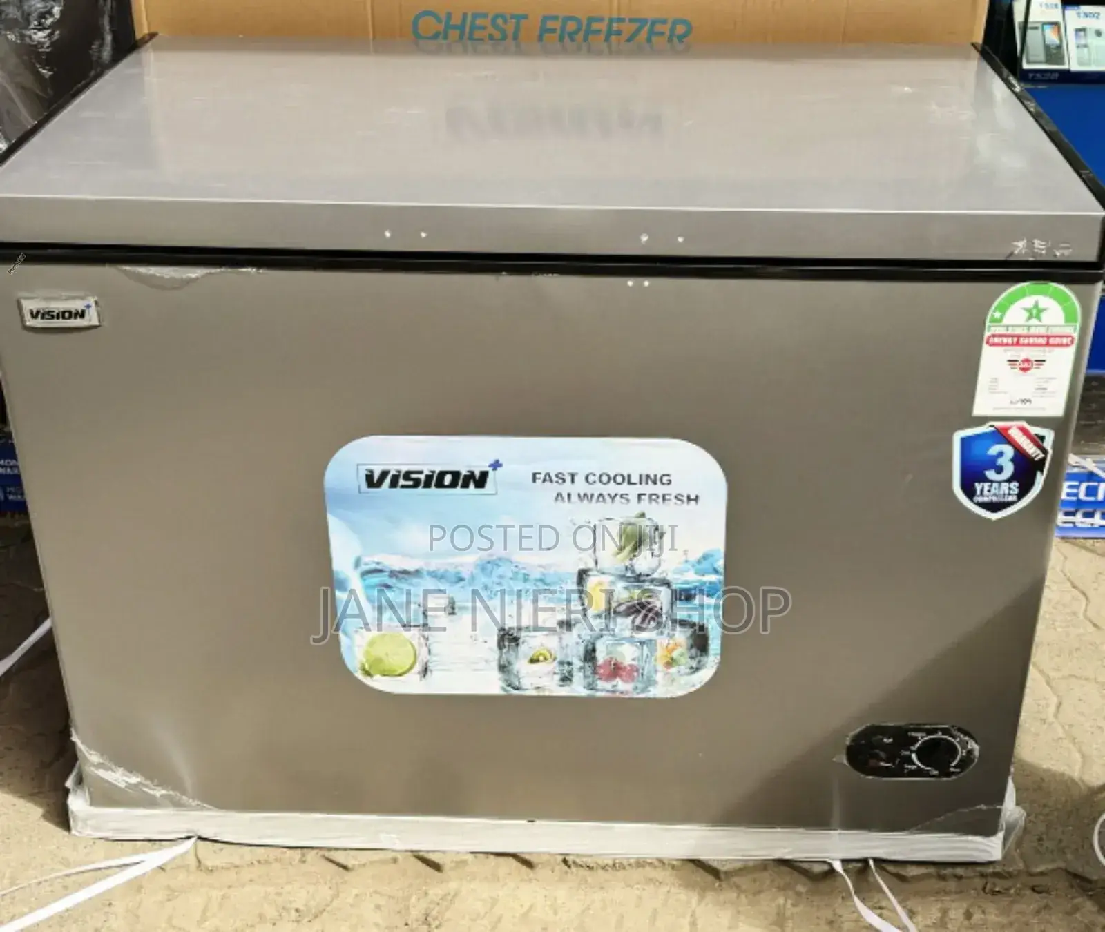 Vision Chest Freezer 300L Model Vpcf300f vs/300