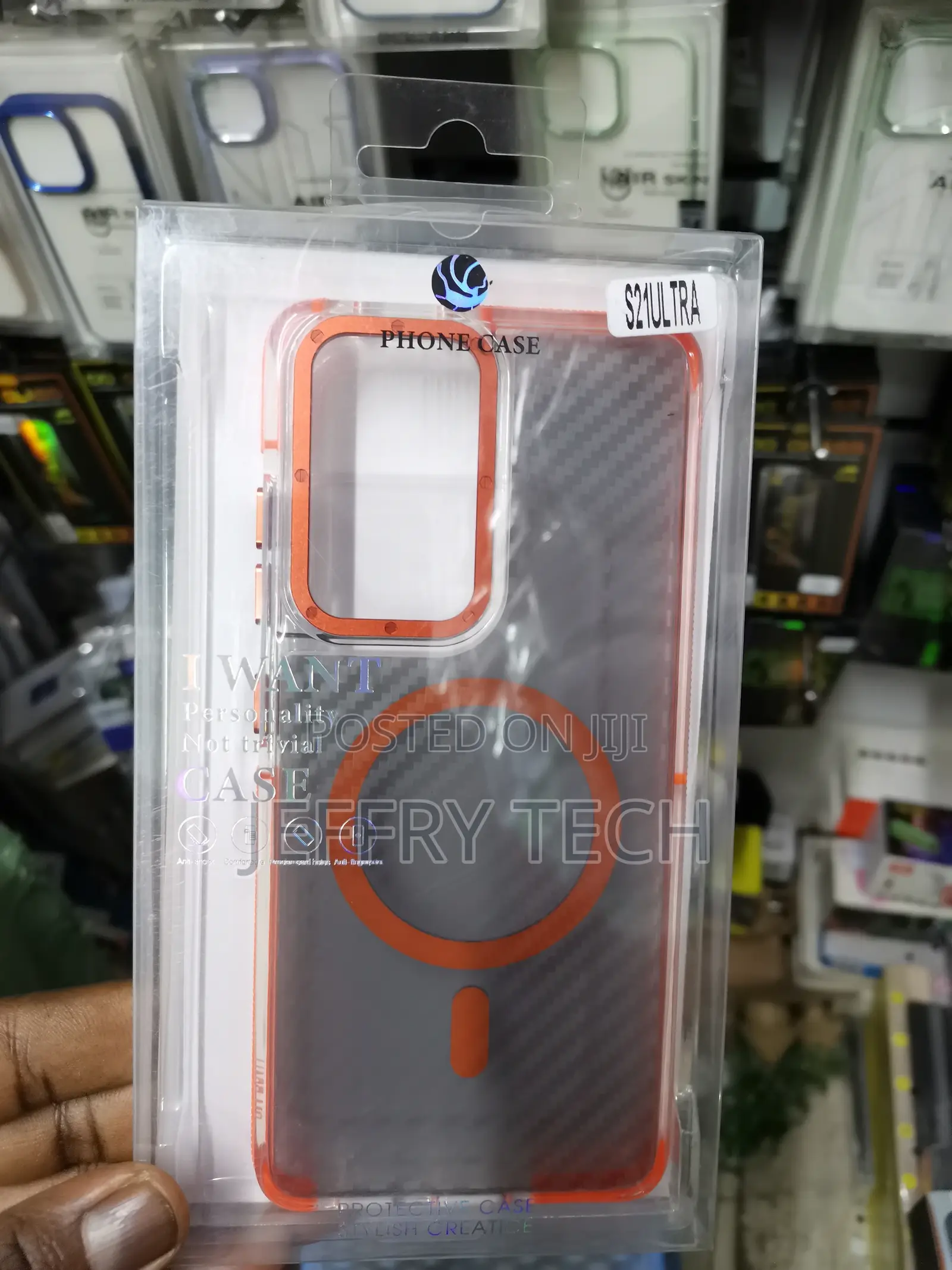 Samsung Galaxy S21 Ultra Case Magnetic ,Camera Metal Frame
