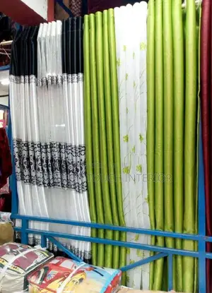 "Durable Poly-Cotton Curtains