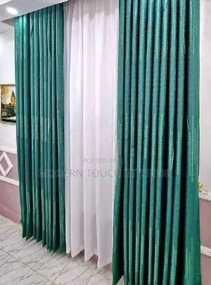 Turquoise Green Curtains