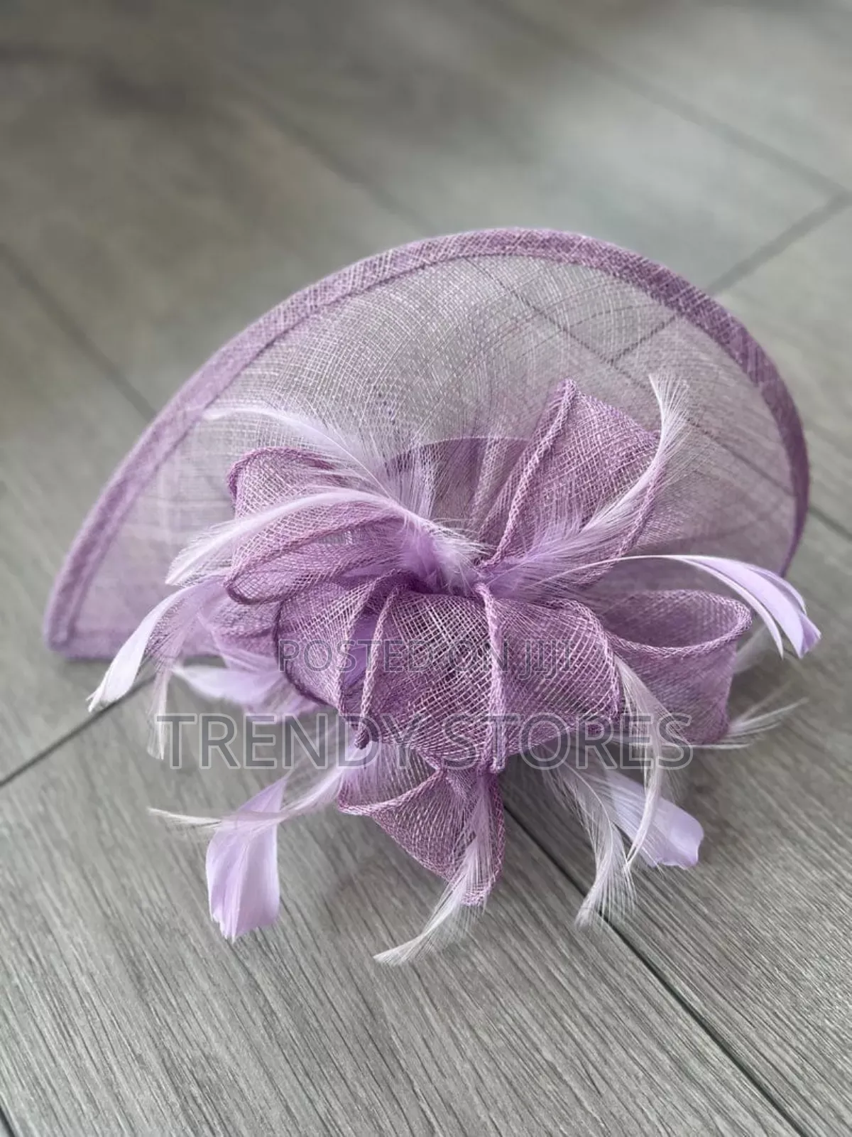 Lavender Elegant Flower Fascinator