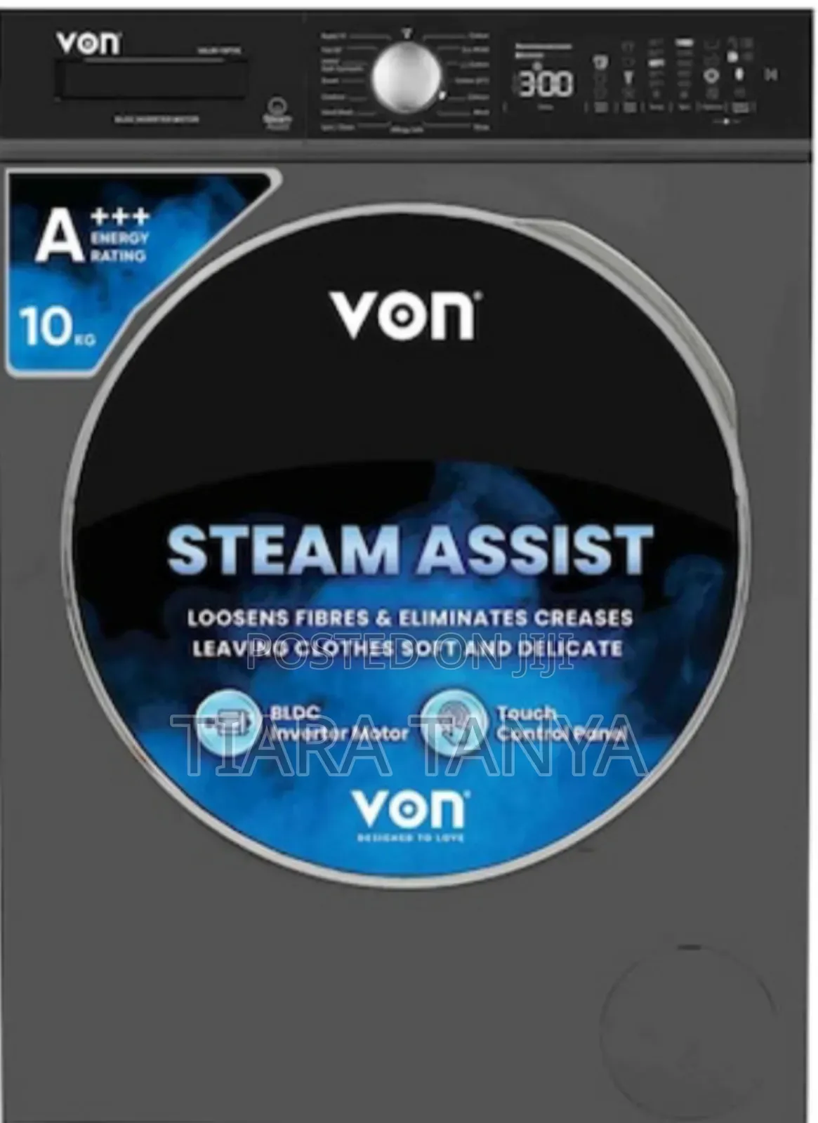 Von 10kg Front Load Washing Machine 10fvkfl