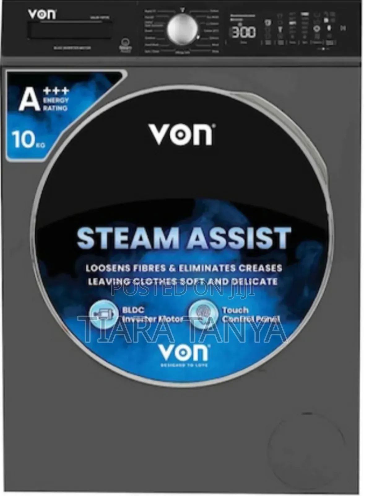 Von 10kg Front Load Washing Machine 10fvkfl