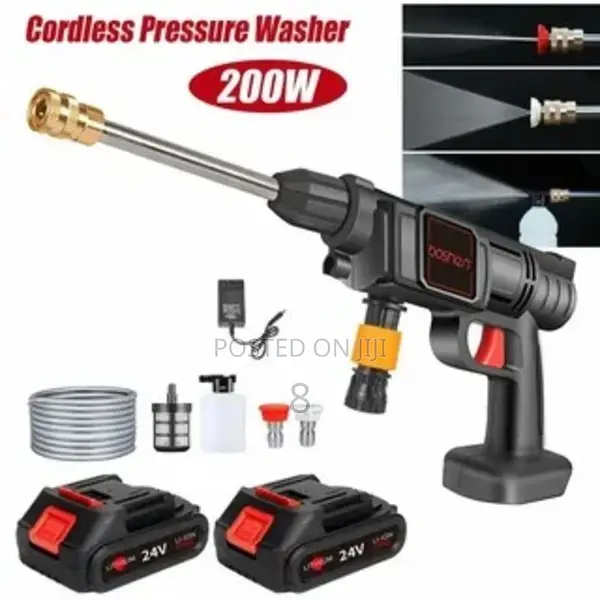 High Power Wireless Pressure Washer for Every Surface
