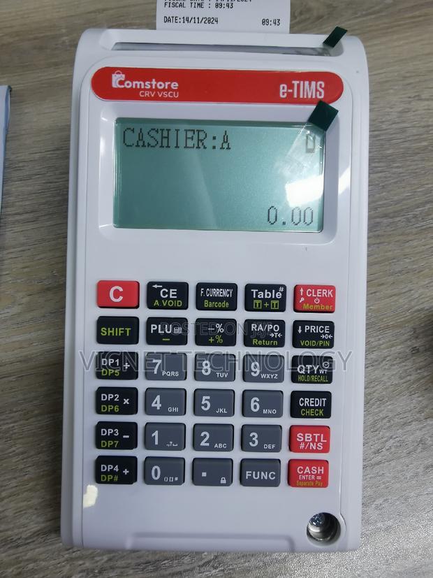 Comstore Etims Etr, Kra Etims Etr - main view