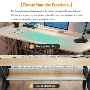 Office Tables:1200mm Ergonomic Study Computer Office Desk