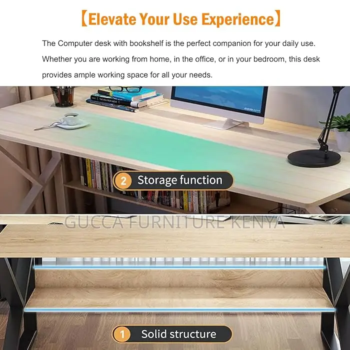 Office Tables:1200mm Ergonomic Study Computer Office Desk
