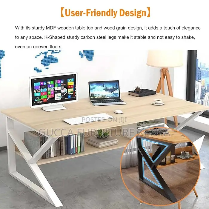 Office Tables:1200mm Ergonomic Study Computer Office Desk