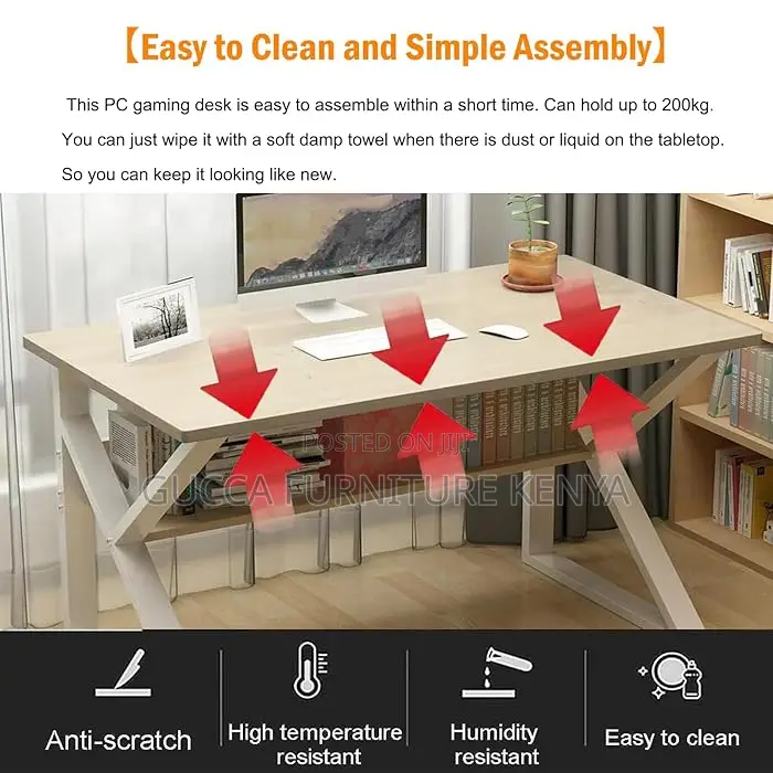 Office Tables:1200mm Ergonomic Study Computer Office Desk