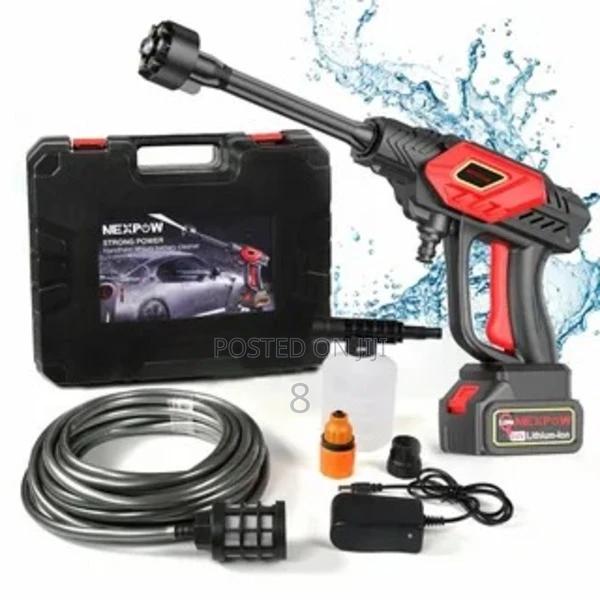 Cordless Portable Power Washer Gun – Tough on Dirt!