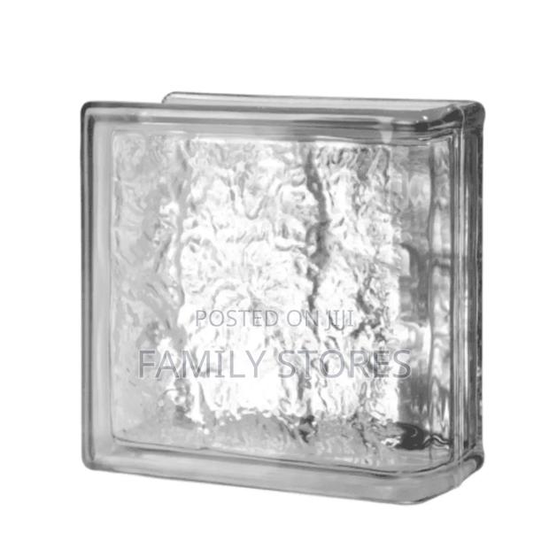 Clear Glass Block - main view