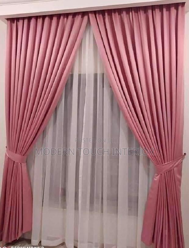 Pink Curtains
