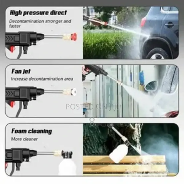 Cordless Pressure Washer for Cars, Bikes, and Patios