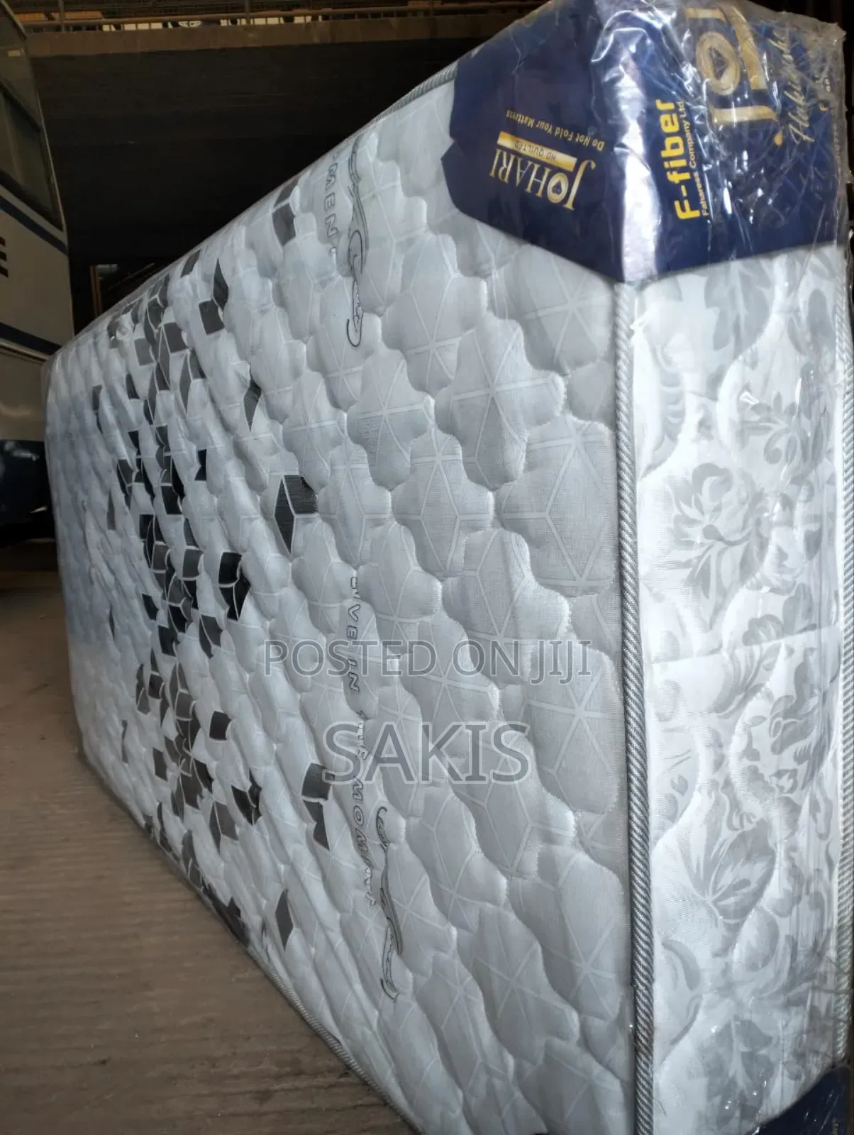 4 X 6 X 8 High Density Fibre Johari Mattress. Free Delivery