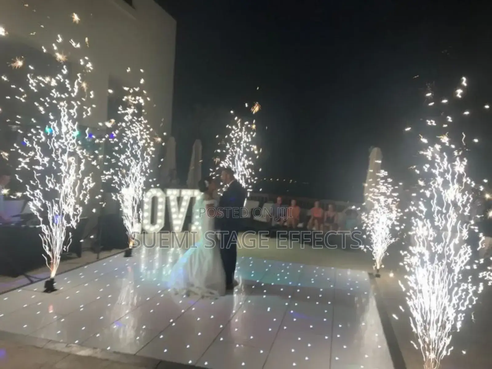 Stunning Indoor Fireworks for Your Wedding Celebration! Hire