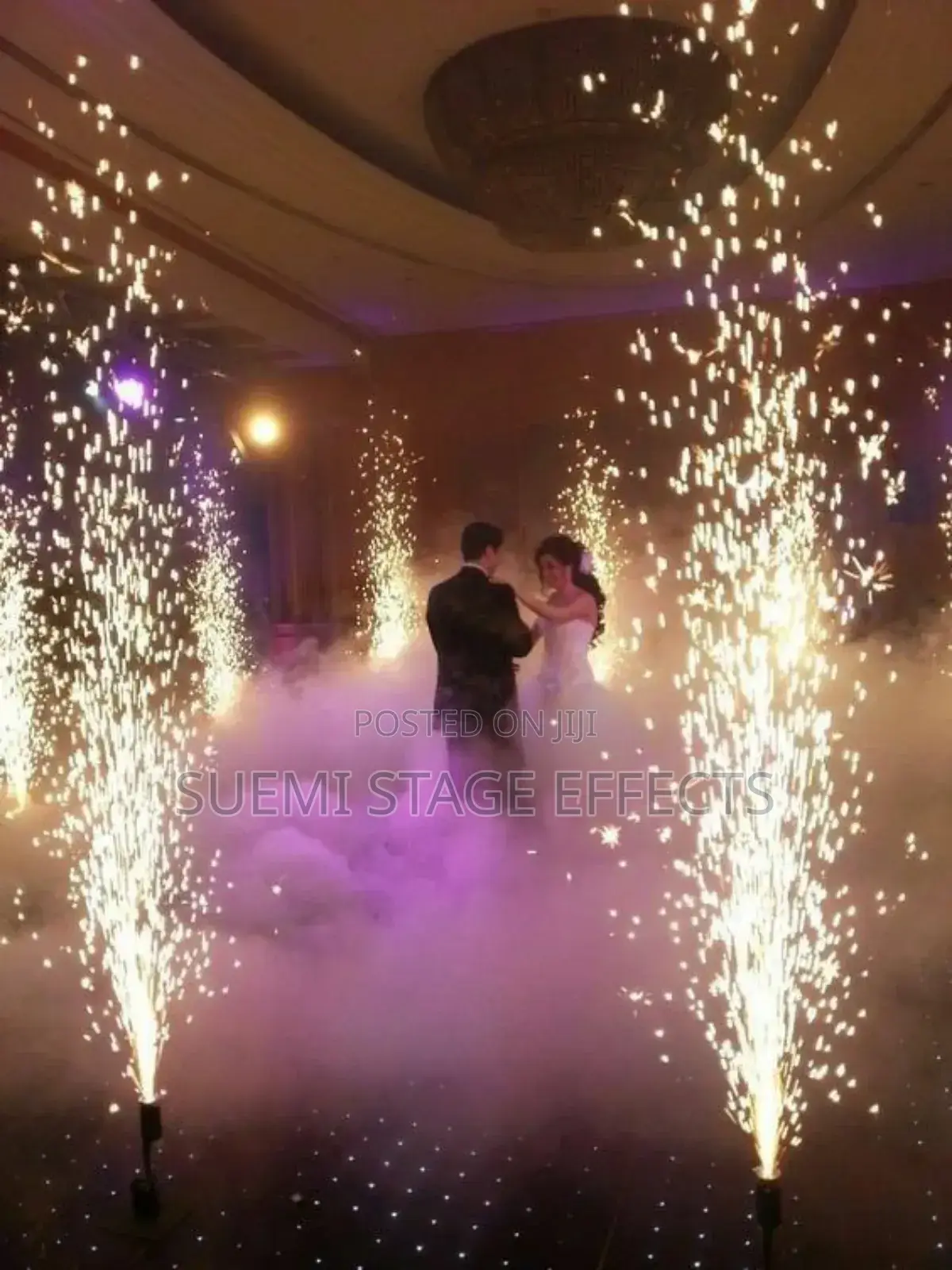 Stunning Indoor Fireworks for Your Wedding Celebration! Hire