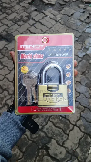 New Mindy Padlock 5 Star 3 Keys Most Secure Padlock
